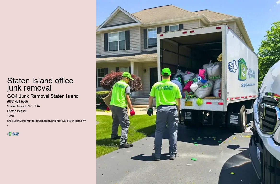 Waste management Staten Island office junk removal