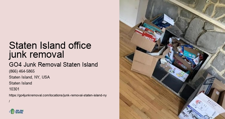 Staten Island office junk removal green waste removal